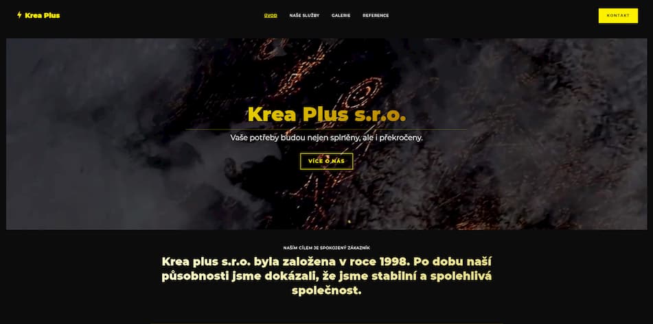 Krea Plus je profesionálem na poli elektroinstalací.